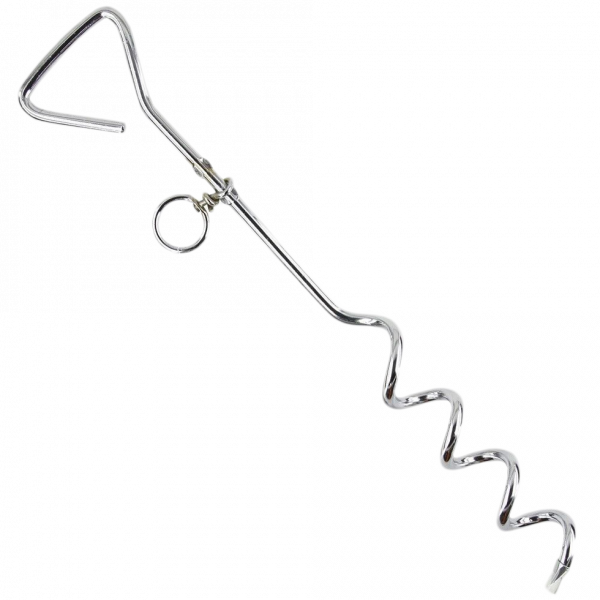 Pawise Spiral Aanlegpin - 8mm x 0,40m afbeelding