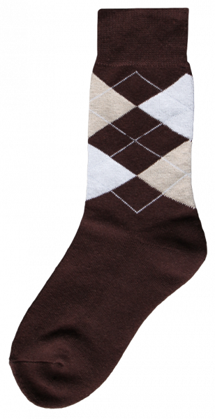 Excellent Ruitersok Bruin"Beige"Wit 43-46