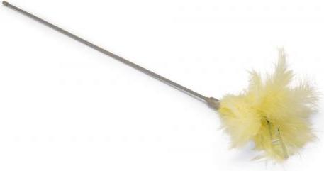 Beeztees Kitten Kattenhengel Orry - Kattenspeelgoed - Geel - 45 cm afbeelding
