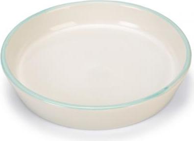 Beeztees Kitten Zina - Kattenvoerbak - Grijs - Keramiek - 17,5x17,5x3,5 cm