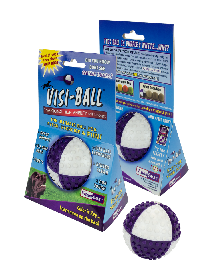Visionsmart Visi-Ball Wit"Paars
