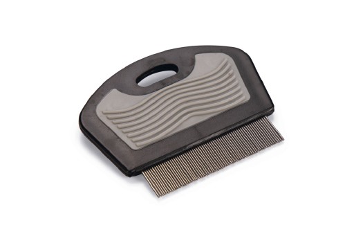 Afbeelding Beeztees vlooienkam - kattenverzorging - zwart grijs - klein - 7 cm door K-9 Security dogs