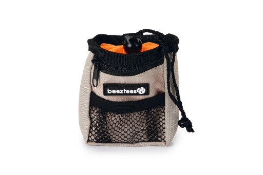 Afbeelding Beeztees poepzak+beloningstasje ordena - hond - grijs - 8x4x10cm - incl. poepzakjes door K-9 Security dogs