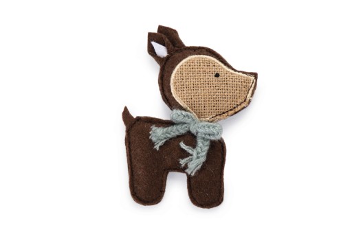 Afbeelding Beeztees Catnip Hert Tino - Kattenspeelgoed - Bruin - 10X7 Cm door K-9 Security dogs