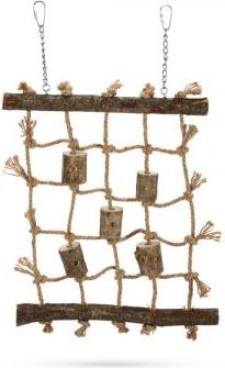 Beeztees Ziggy - Vogelspeelgoed - Hout - 46 cm