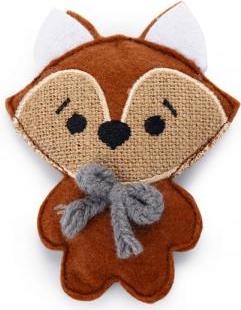 Beeztees Catnip Vos Frey - Kattenspeelgoed - Rood - 11x9 cm