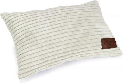 Designed by Lotte Hoofdkussen Ribbed - Hond - Lichtgrijs - 35x23 cn