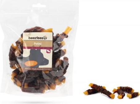 Beeztees Potini sticks Eend - Hondensnack - 400 gram afbeelding