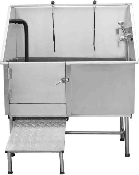 Bad stainless op poten