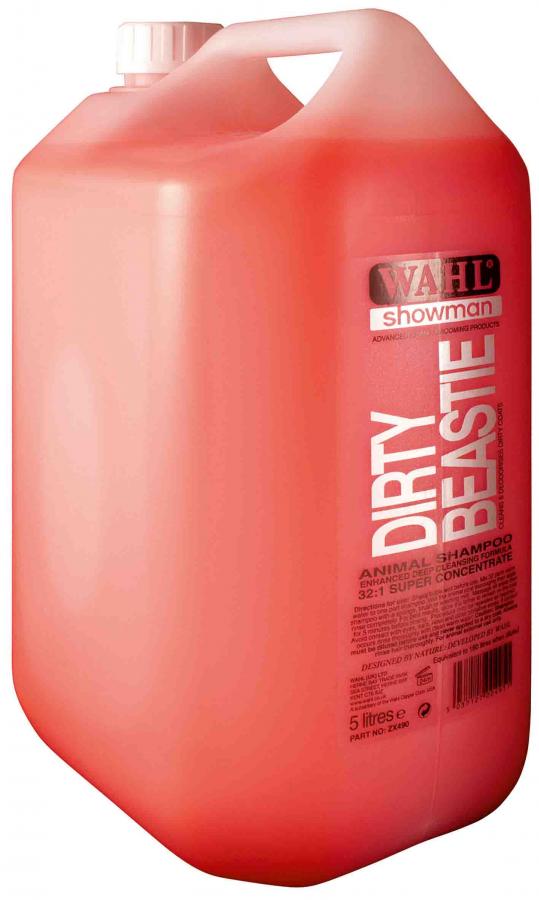 Afbeelding Wahl Dirty Beastie Concentrated Shampoo 5L door K-9 Security dogs