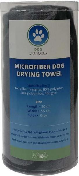 Microvezel handdoek Grijs 90x55cm