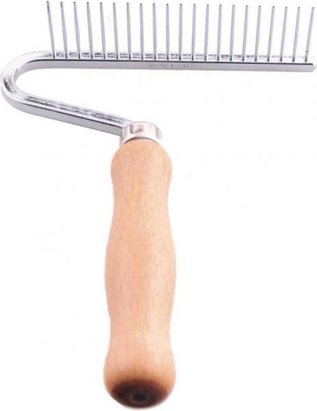 Harkje houten greep, grof afbeelding