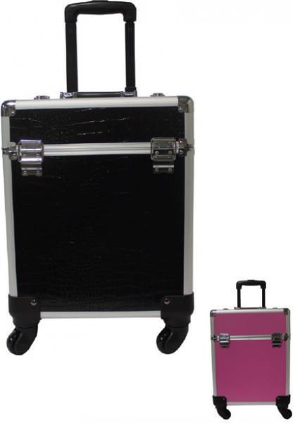 Aluminium trolley-koffer large afbeelding