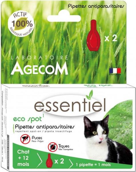 Eco Spot kat +12 maanden - 2 pipetten