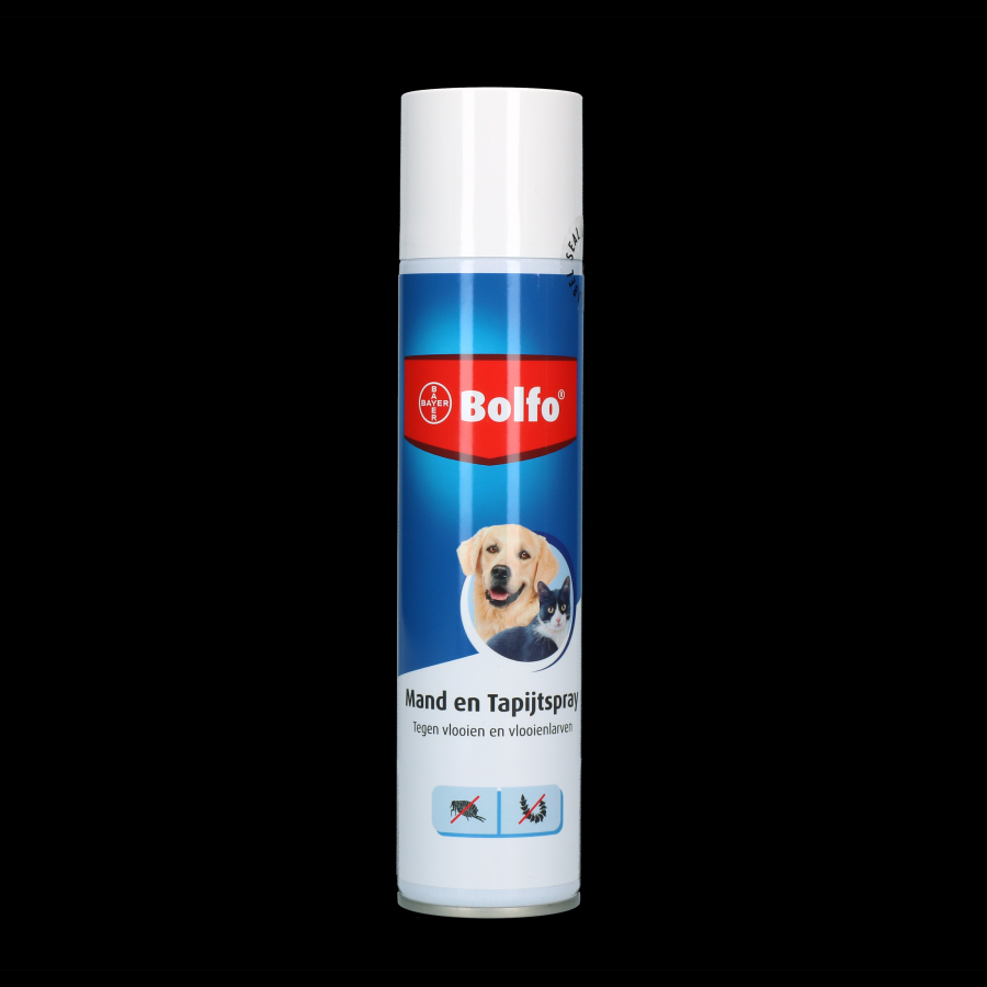 Afbeelding Bolfo Mand en Tapijtspray 400 ml door K-9 Security dogs