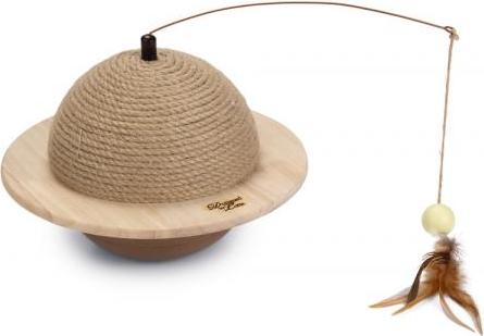 Designed by Lotte Krabbol Wiggly - Krabpaal - Hout - 29,5x29,5x20