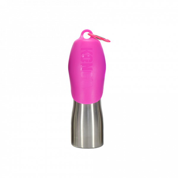KONG H2O 740 ml rvs waterfles roze