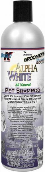 Alpha White shampoo 1:32, witte vacht 473 ml afbeelding