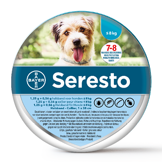 Afbeelding Seresto Teken- En Vlooienband Small - Anti tekenmiddel - 38 cm Tot 8 Kg door K-9 Security dogs
