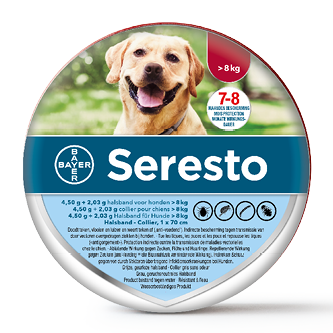 Afbeelding Seresto Teken- En Vlooienband Large - Anti tekenmiddel - 70 cm Van 8 Kg door K-9 Security dogs