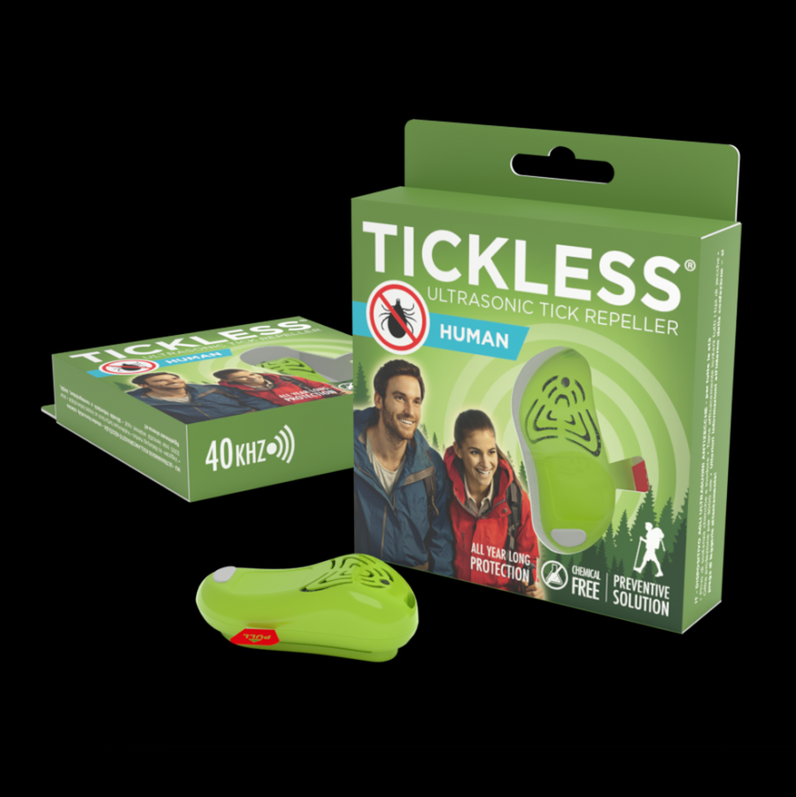 Tickless teek en vlo afweer voor mens Groen