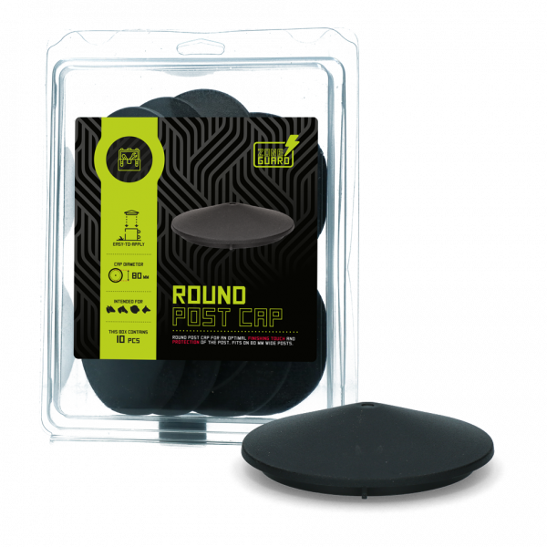 ZoneGuard Rond paalkapje 80 mm