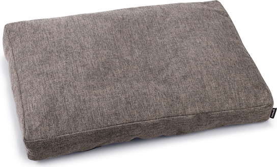 BEEZTEES Memory Foam Zia - Hondenkussen - Grijs - 75x50x9 cm