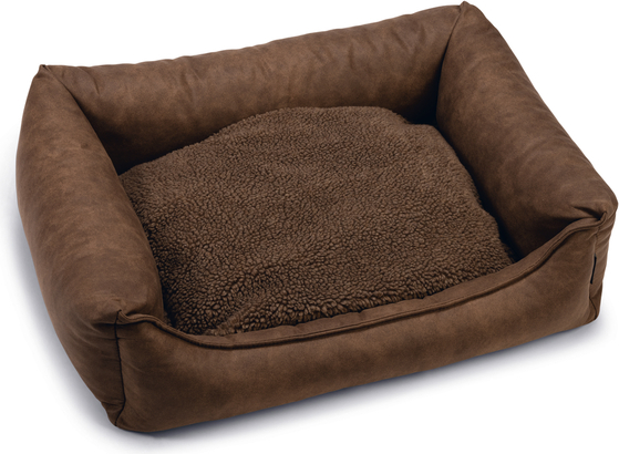 Beeztees Memory Foam Uma - Hondenmand - Bruin - 80x60x22cm