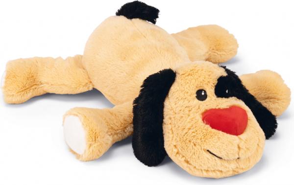 Beeztees XL-Knuffel Belle - Hondenspeelgoed - Pluche - Licht Bruin - 48x46x11 cm