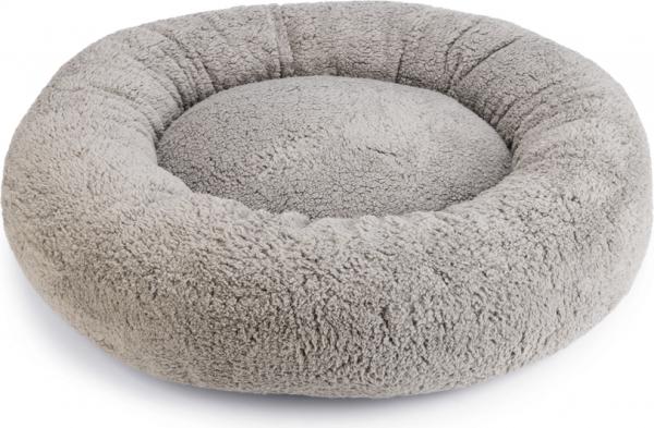 Beeztees Memory Foam Jaxx - Hondenmand - Pluche - Grijs - 70x70x25 cm afbeelding