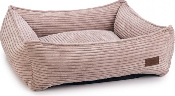 Designed by Lotte Ribbed - Hondenmand - Roze - 65x60x20 cm