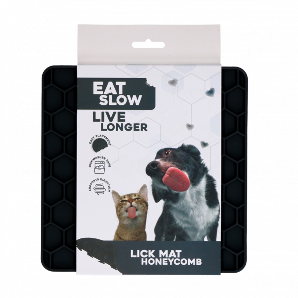 Eat Slow Live Longer - Likmat fun & relax - Zwart