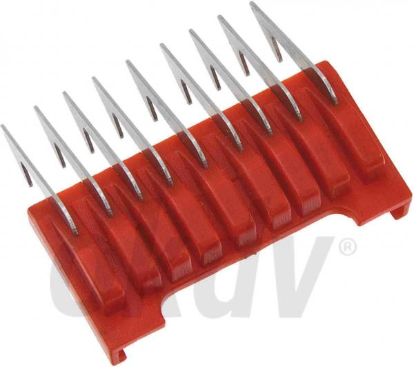 Opzetkam 1854 metaal, rood 3mm