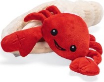 Beeztees Hide and Seek Kreeft - Hondenspeelgoed - Pluche - 25x12x10 cm