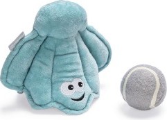 Beeztees Hide and Seek Schelp - Hondenspeelgoed - Pluche - 18x16x8 cm