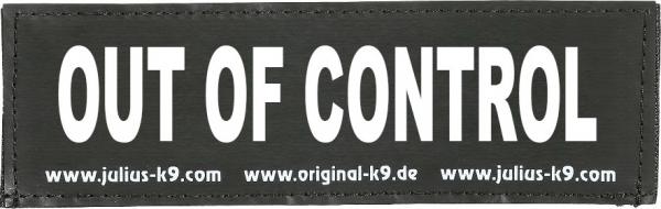Julius-K9 label - Out of control