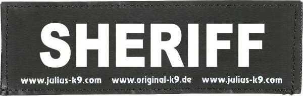 Julius-K9 label - Sheriff - Groot