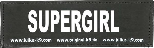 Julius-K9 label - Supergirl