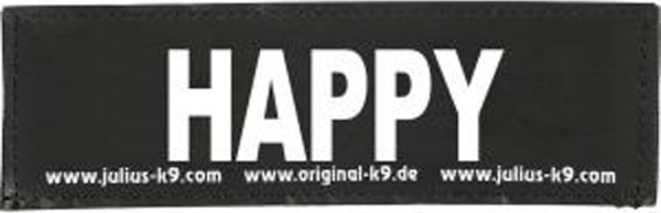 Julius-K9 label - Happy afbeelding