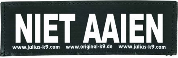 Julius-K9 label - Niet aaien