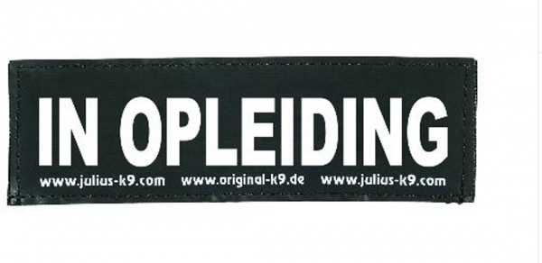 Julius-K9 label - In opleiding afbeelding