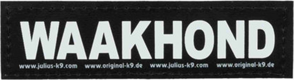 Julius-K9 label - Waakhond