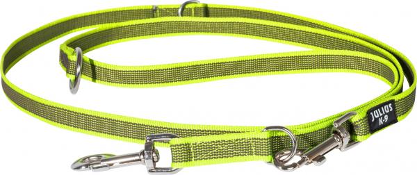 Antislip Hondenriem - Verstelbaar 20mm x 2,2m - Neon afbeelding