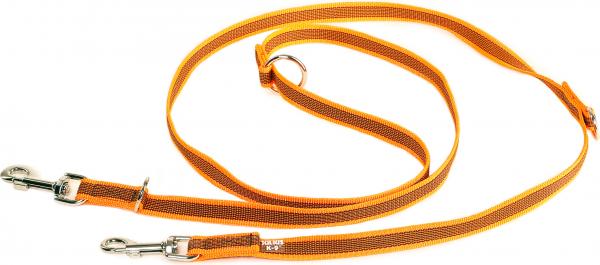 Antislip Hondenriem - Verstelbaar 20mm x 2,2m - Oranje