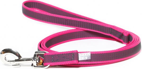 Antislip Hondenriem - 20mm x 2m - Met handvat - Roze