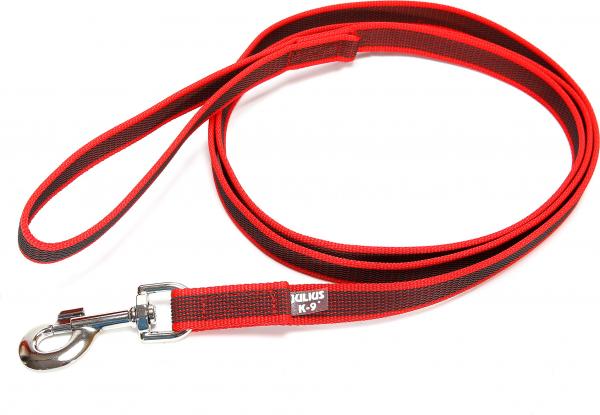 Antislip Hondenriem - 20mm x 2m - Met handvat - Rood