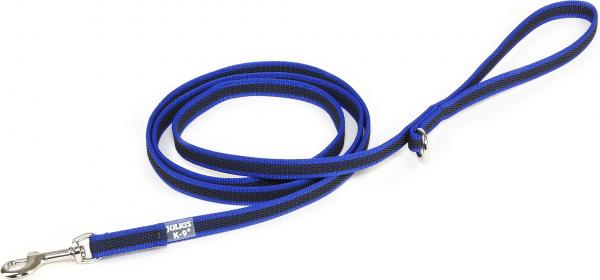 Antislip Hondenriem - 14mm x 1,8m - Met handvat & O-ring - Blauw