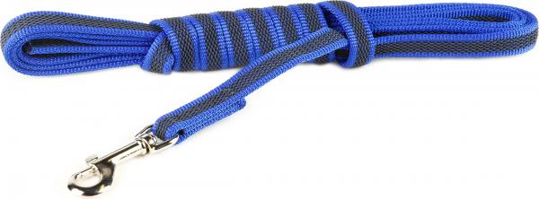 Lange lijn hond - Antislip - 14mm x 3m - Blauw afbeelding