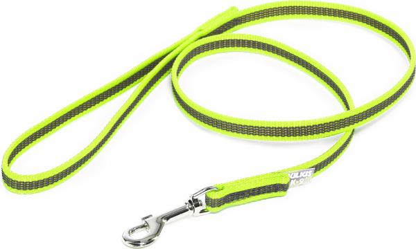 Antislip Hondenriem - 14mm x 1m - Met handvat - Neon