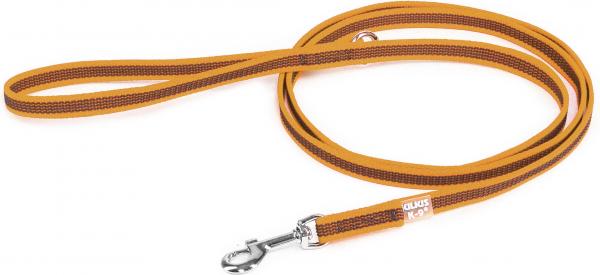 Antislip Hondenriem - 14mm x 1,8m - Met handvat & O-ring - Oranje